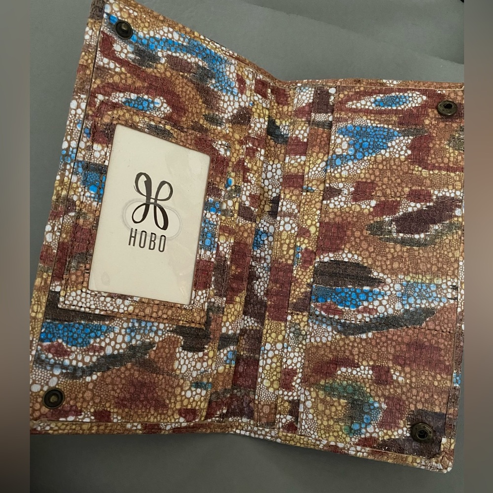 HOBO Multicolor Patterned Wallet - image 5